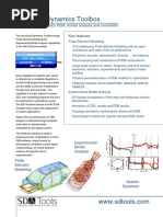 Structural Dynamics Toolbox: Multi-Physics FEM, Modal Analysis and Correlation