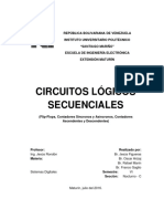 Circuitos Lógicos Secuenciales