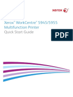 Xerox Workcentre 5945/5955 Multifunction Printer: Quick Start Guide