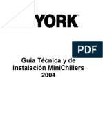 Mini Chiller York Manual
