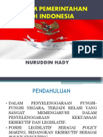 7. Sistem Pemerintahan Di Indonesia