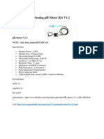 Analog PH Meter Kit V1.1