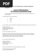 GSM, WCDMA,RF Optimization Interview Questions