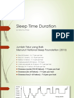 Sleep Time Duration