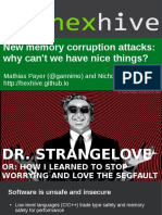 New Memory Corruption Attacks: Why Can't We Have Nice Things?