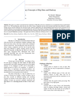 Elementary Concepts of Big Data and Hadoop