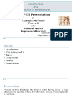 TEQIP-III Presentation: Construction Analysis of Hydrographs