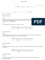 DNS Record Definitions