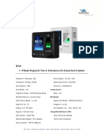 IP Based Fingerprint Time & Attendance With Access Control System