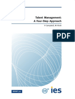 Talent Management: A Four-Step Approach