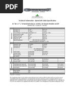 Technical Information - Spiral Drill Collar Specification