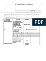 Investment Declaration Sheet FY 2017-18 PDF