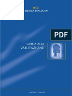 Borsa Italiana - Guidaallavalutazione PDF