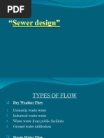 PPT On Sewer Design