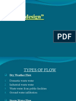 Types of Sewer Flow & Design