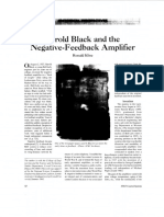 Harold Black and The Negative-Feedback Amplifier: Ronald