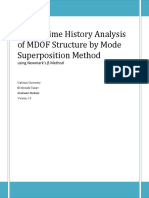 Modal Time History Analysis PDF