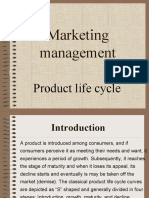 Marketing Management: Product Life Cycle