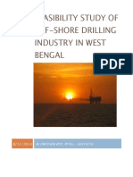 Feasibility Study of Off-Shore Drilling Industry in West Bengal