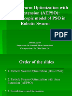 Particle Swarm Optimization With Area Extension (AEPSO) : A Macroscopic Model of PSO in Robotic Swarm