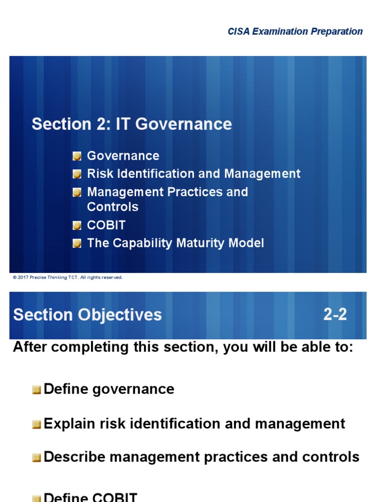 Cisa 02 | PDF | Threat (Computer) | Enterprise Architecture