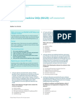 Cme Geriatric Medicine Saqs (86420) : Self-Assessment: Questionnaire