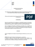 Nuevo Reglamento TG Programa de Filosofía PDF