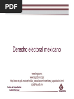 Derecho Electoral