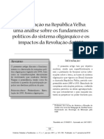 VARES, S. A Dominação Na República Velha PDF