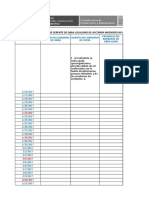 Cuadro de Asistencia Gerentes