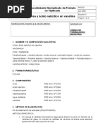 Urea y Ácido Salicílico en Vaselina: Procedimiento Normalizado de Fórmula No Tipificada