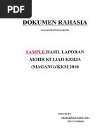 Download Sample Hasil Laporan Akhir Kuliah Kerja Magang Oleh Enzo Aby 071000016 by Enzo Aby Manyu SN36782844 doc pdf