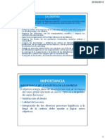 Interrelacion de La Logistica PDF