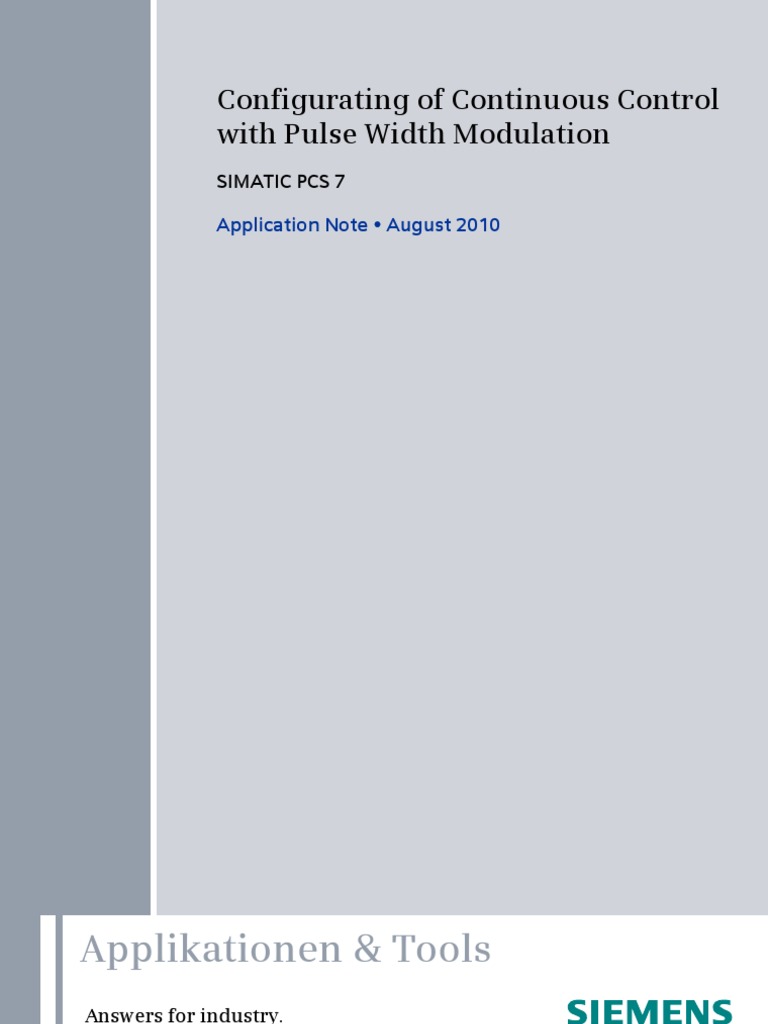 Pulse Width Modulation en | PDF