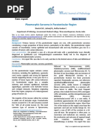 Pleomorphic Sarcoma in Paratesticular Region: Case Report Open Access