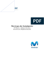 Normas de Instalación - Movistar Marzo2006 PDF