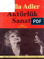 Stella Adler - Aktörlük Sanatı