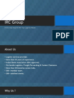 IRC Group Company Presentation