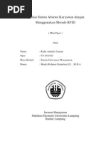 Download Aplikasi Sistem Absensi Karyawan Dengan Menggunakan Metode Rfid Final 03 by ndiok SN36783612 doc pdf