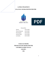 Laporan Praktikum Perancanaan Dan Aplikasi System Industri