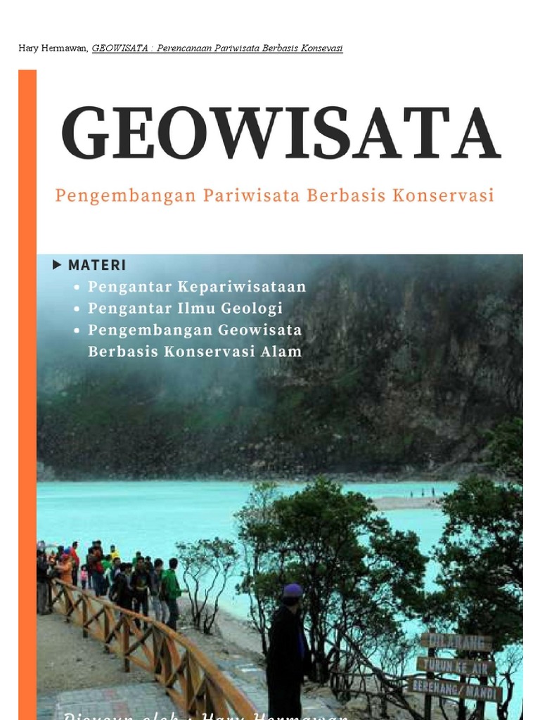 GEOWISATA Pengembangan Pariwisata Berbas PDF | PDF