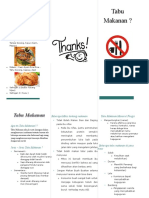 Leaflet Tabu Makan