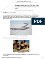 Article CO2CorrosionCHEM409 - Background of CO2 Corrosion