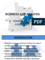 Business Gap Analysis Tna