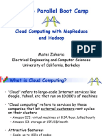 Parlab Parallel Boot Camp: Cloud Computing With Mapreduce and Hadoop