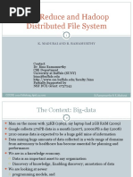 Mapreduce and Hadoop Distributed File System