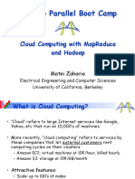 Parlab Parallel Boot Camp: Cloud Computing With Mapreduce and Hadoop