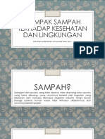 Dampak Sampah Terhadap Kesehatan Dan Lingkungan