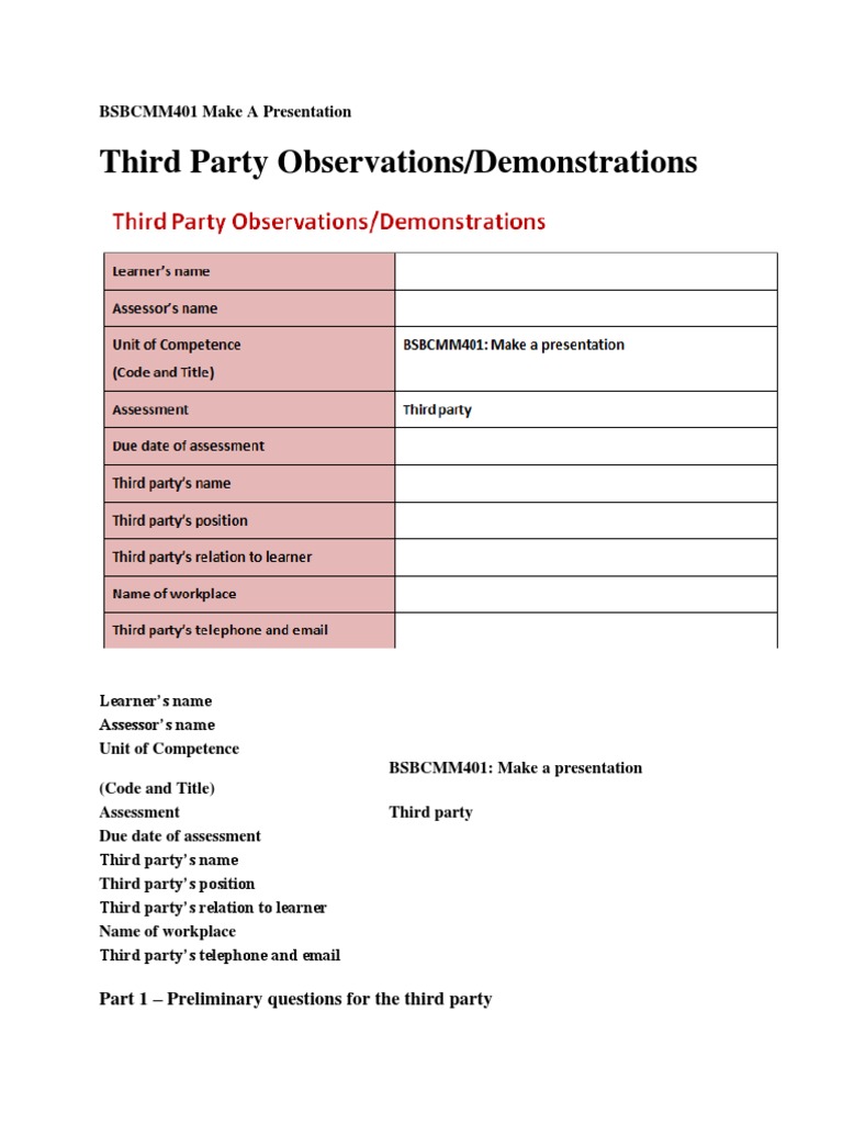 Bsbcmm401 Make A Presentation Pdf Nonverbal Communication Communication