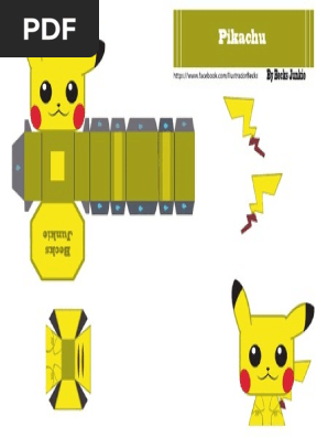 Pikachu Mini Papercraft By Becks Junkie.pdf